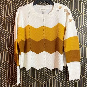 Full Circle Trends with love Striped Sweater M
